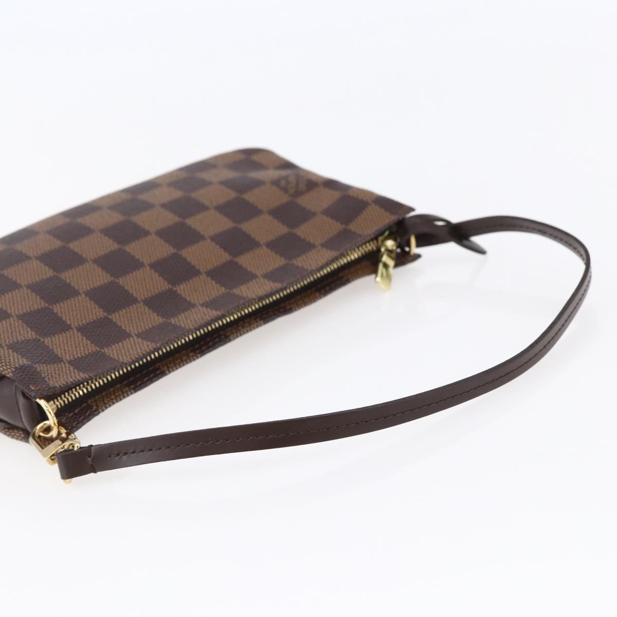 LOUIS VUITTON Damier Ebene Navona Accessory Pouch N51983 LV Auth yk19655V