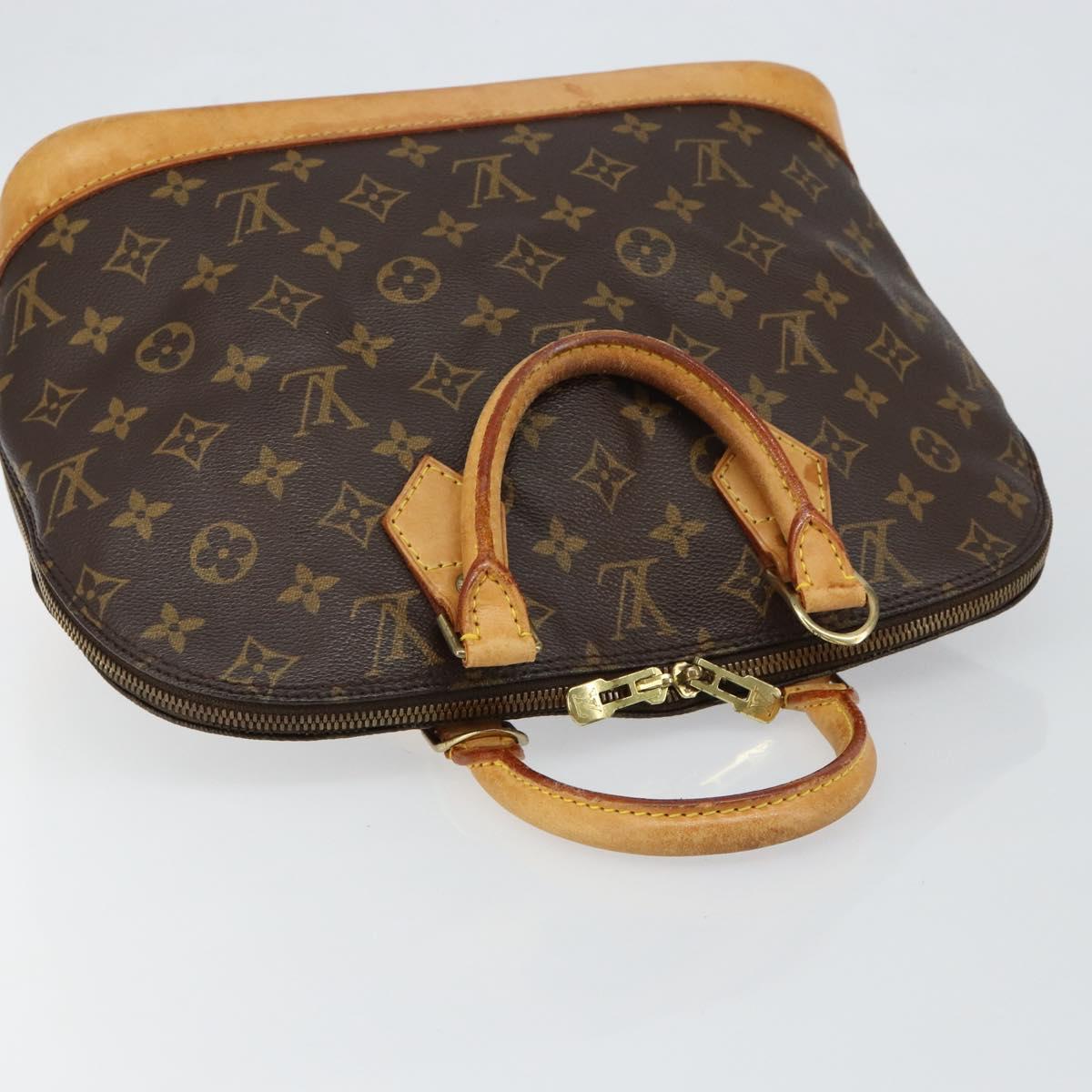 LOUIS VUITTON Monogram Alma Hand Bag M51130 LV Auth yk19656