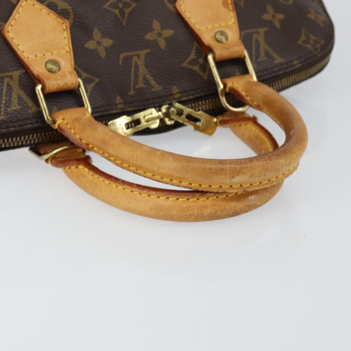 LOUIS VUITTON Monogram Alma Hand Bag M51130 LV Auth yk19656