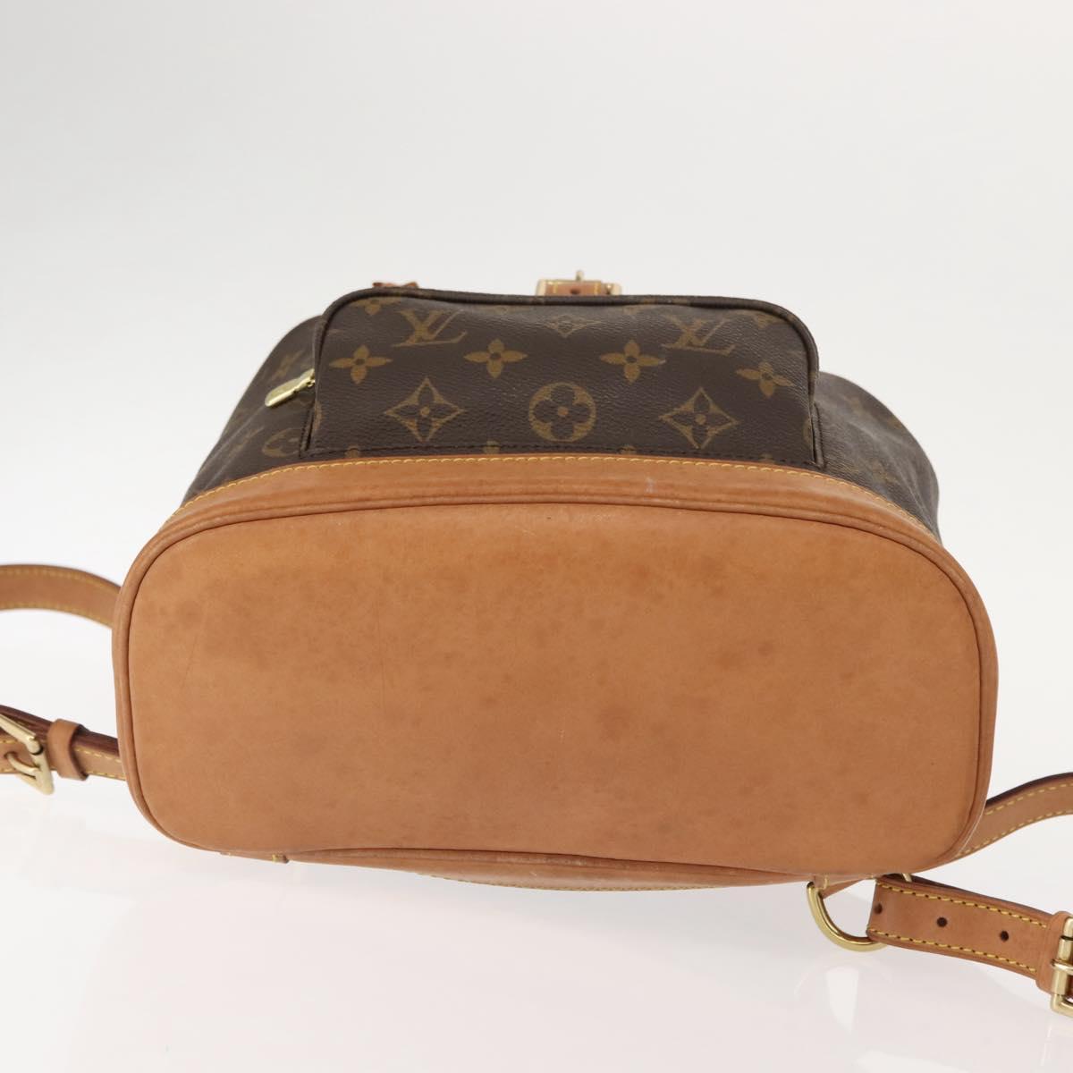 LOUIS VUITTON Monogram Montsouris MM Backpack M51136 LV Auth yk19672