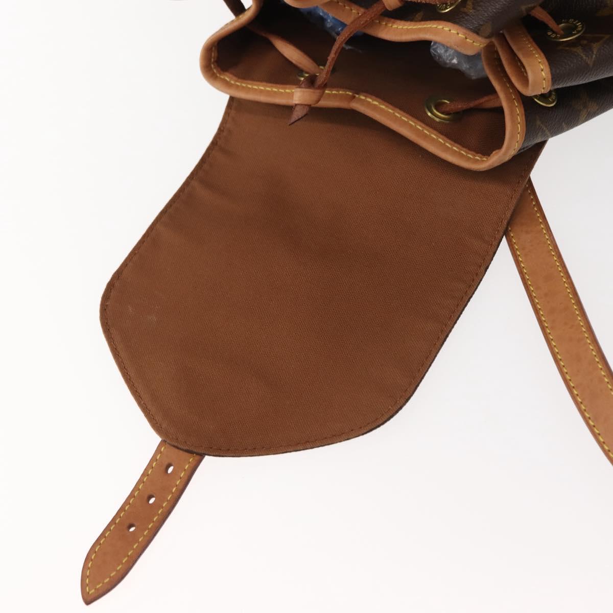 LOUIS VUITTON Monogram Montsouris MM Backpack M51136 LV Auth yk19672