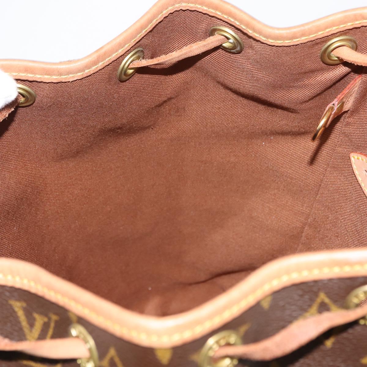 LOUIS VUITTON Monogram Montsouris MM Backpack M51136 LV Auth yk19672