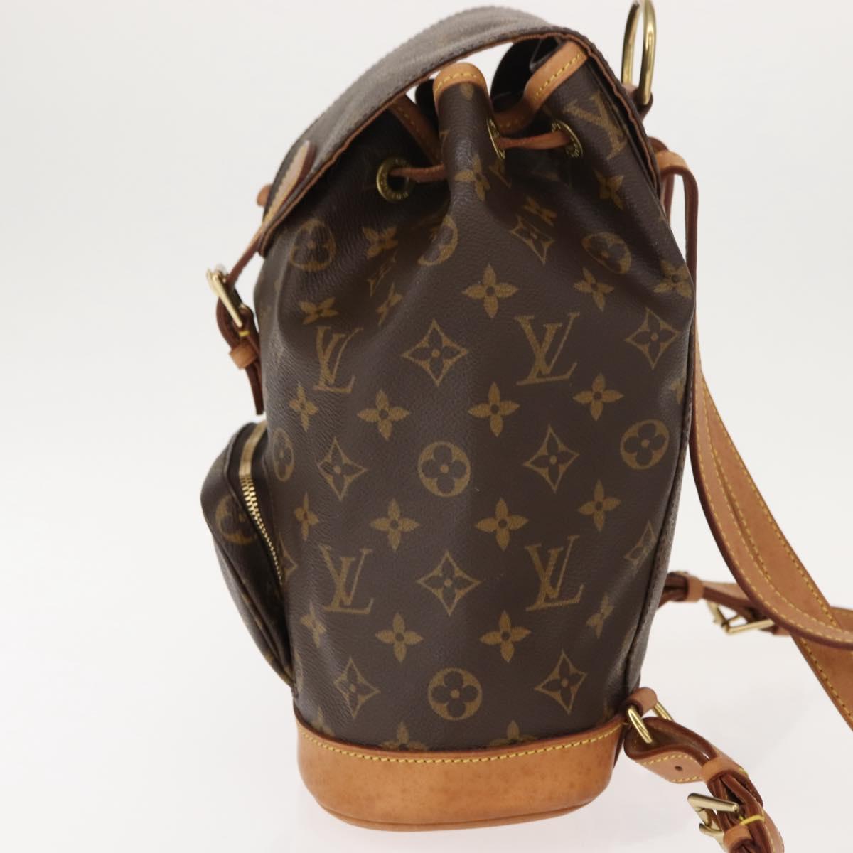 LOUIS VUITTON Monogram Montsouris MM Backpack M51136 LV Auth yk19672