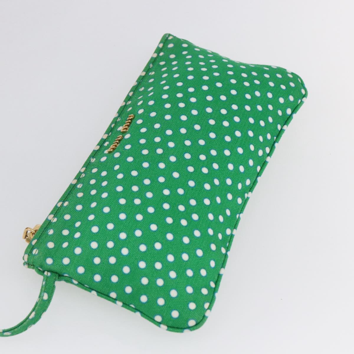 Miu Miu Matelasse Hand Bag Canvas 2way Red Gold Auth yk19675