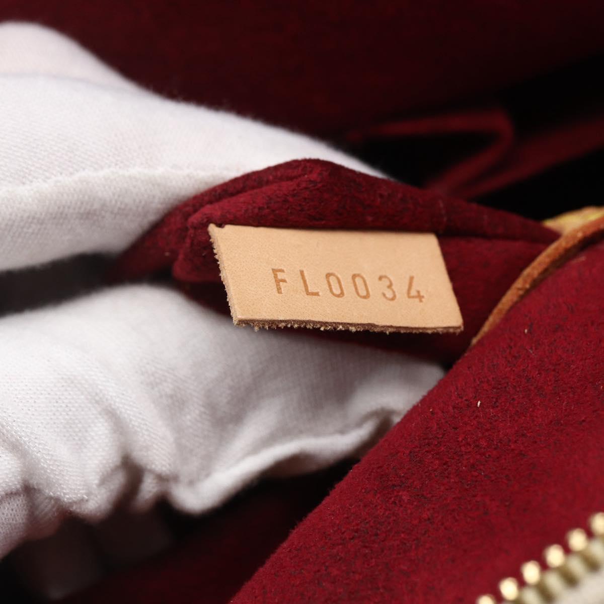 LOUIS VUITTON Monogram Multicolor Alma Hand Bag White M92647 LV Auth yk19689