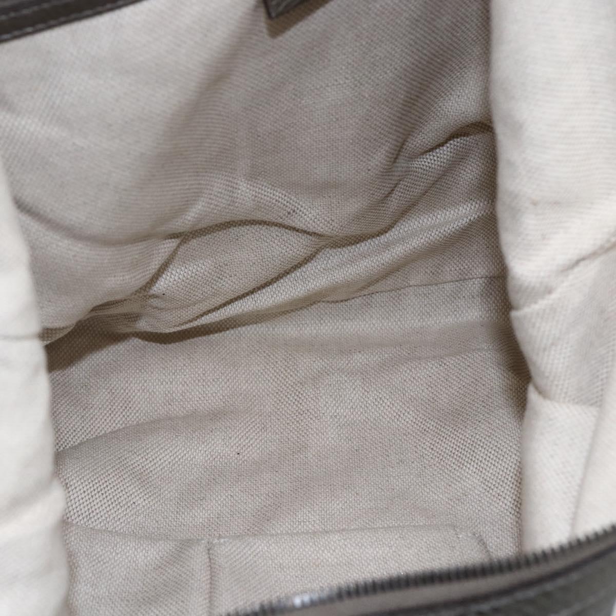 GUCCI Soho Chain Shoulder Bag Leather Silver tone 326706 Auth yk19690