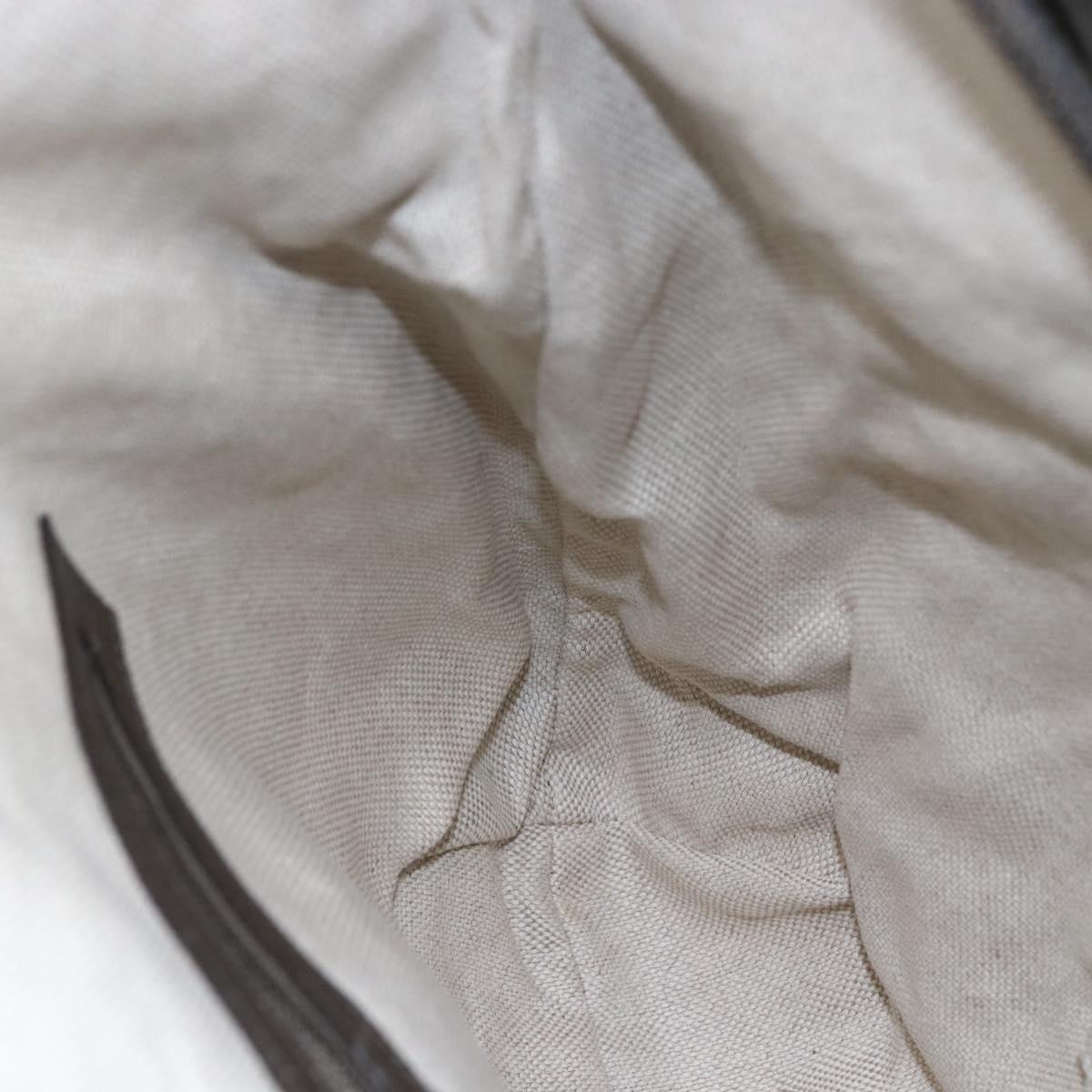 GUCCI Soho Chain Shoulder Bag Leather Silver tone 326706 Auth yk19690