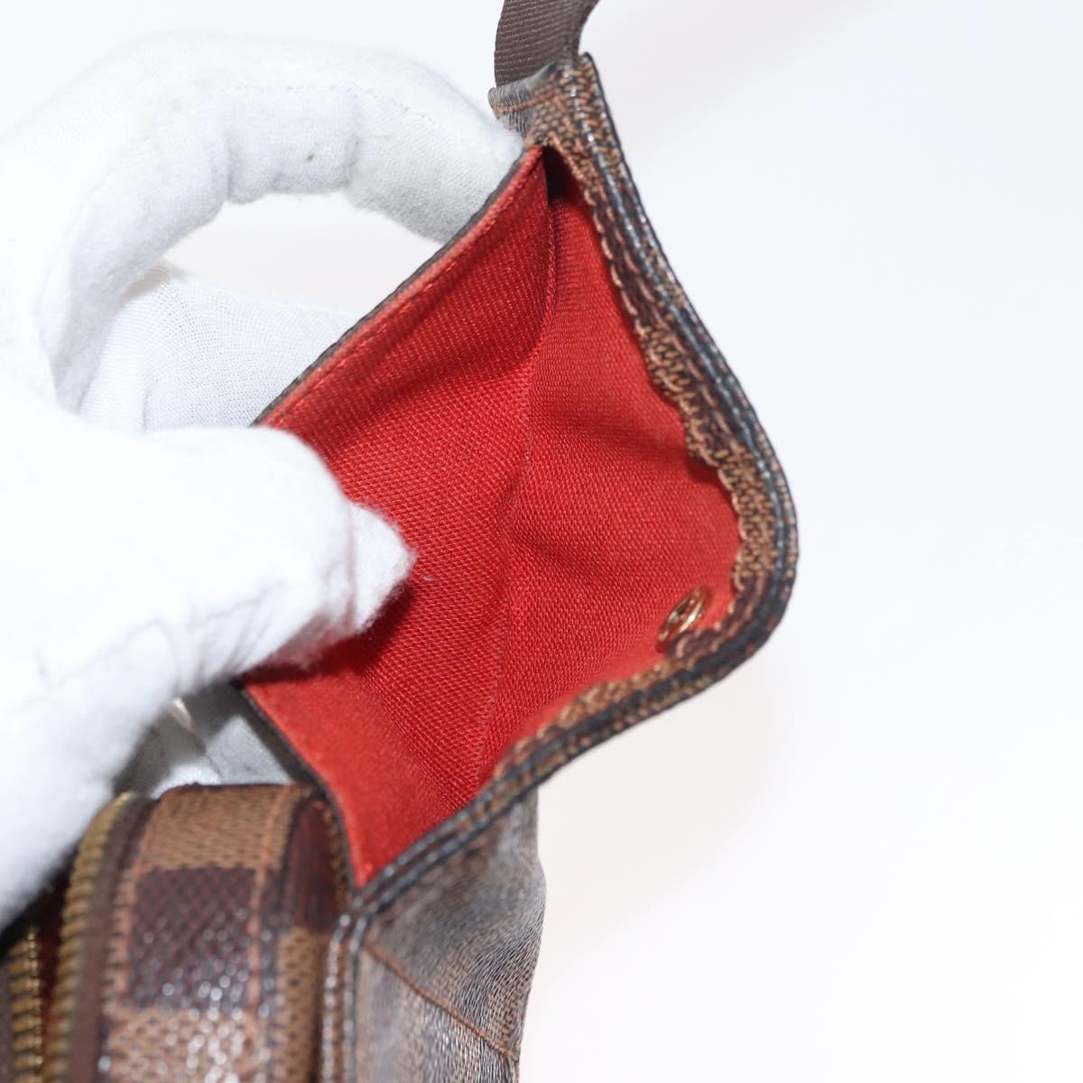 LOUIS VUITTON Damier Ebene Geronimos Shoulder Bag N51994 LV Auth yk19692