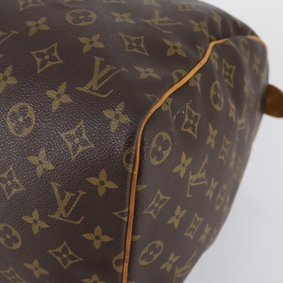 LOUIS VUITTON Monogram Keepall 45 Boston Bag M41428 LV Auth yk19735