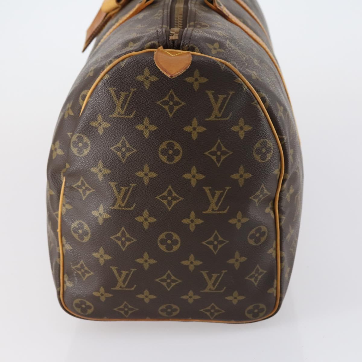 LOUIS VUITTON Monogram Keepall 45 Boston Bag M41428 LV Auth yk19735