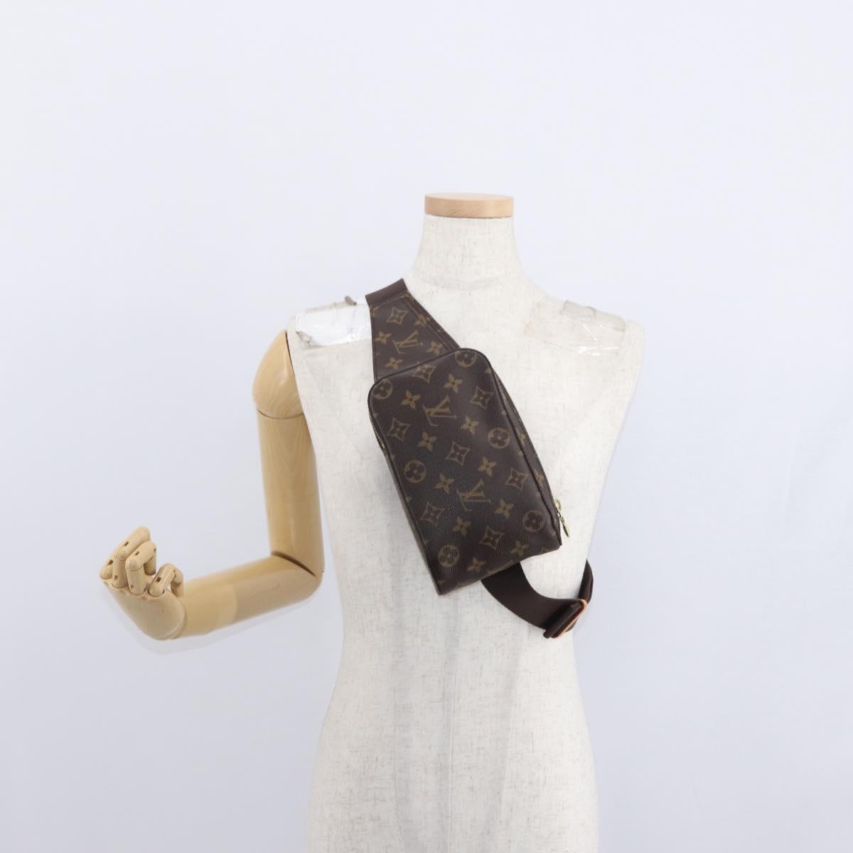 LOUIS VUITTON Monogram Geronimos Shoulder Bag SPO M50211 LV Auth yk19759