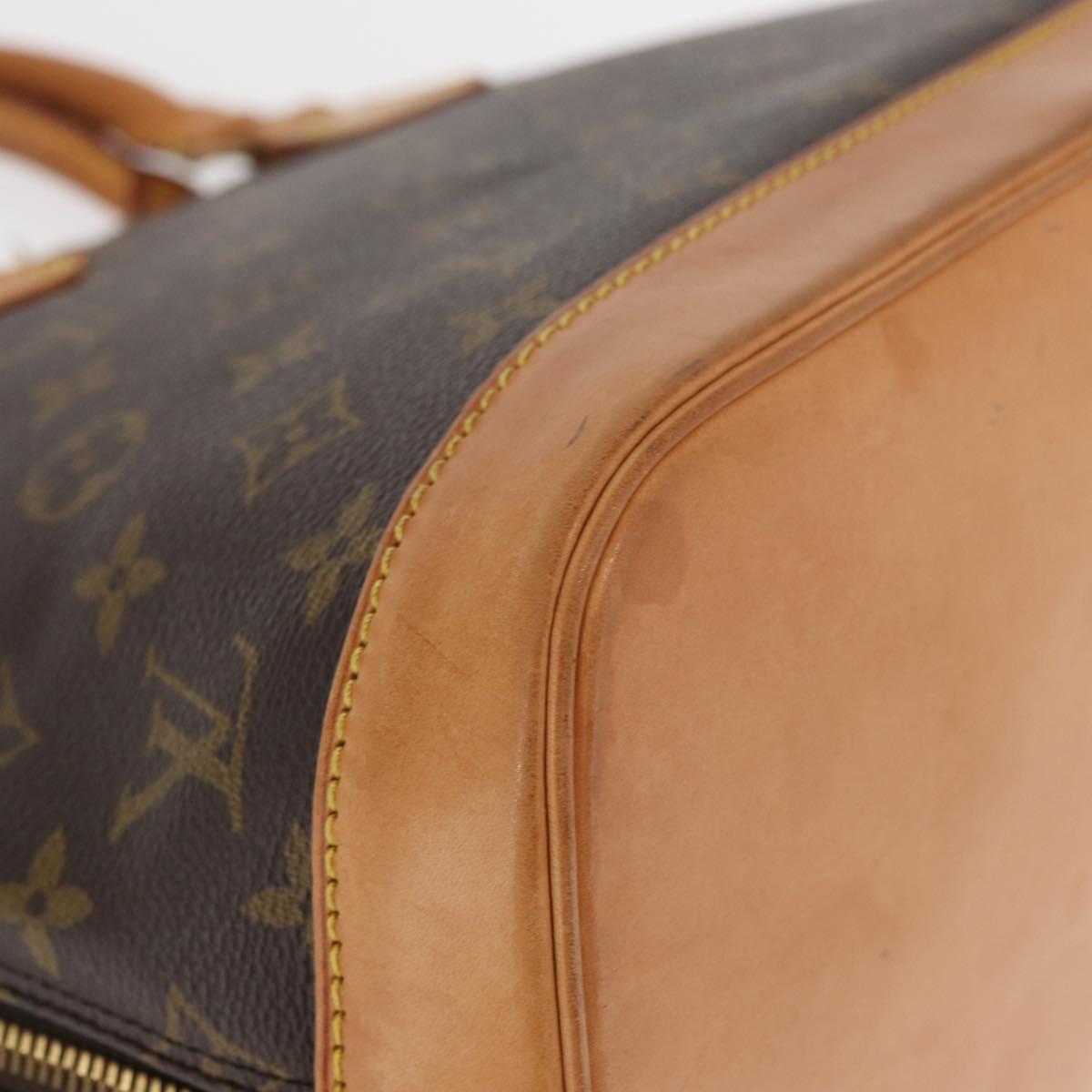 LOUIS VUITTON Monogram Alma Hand Bag M51130 LV Auth yk19761