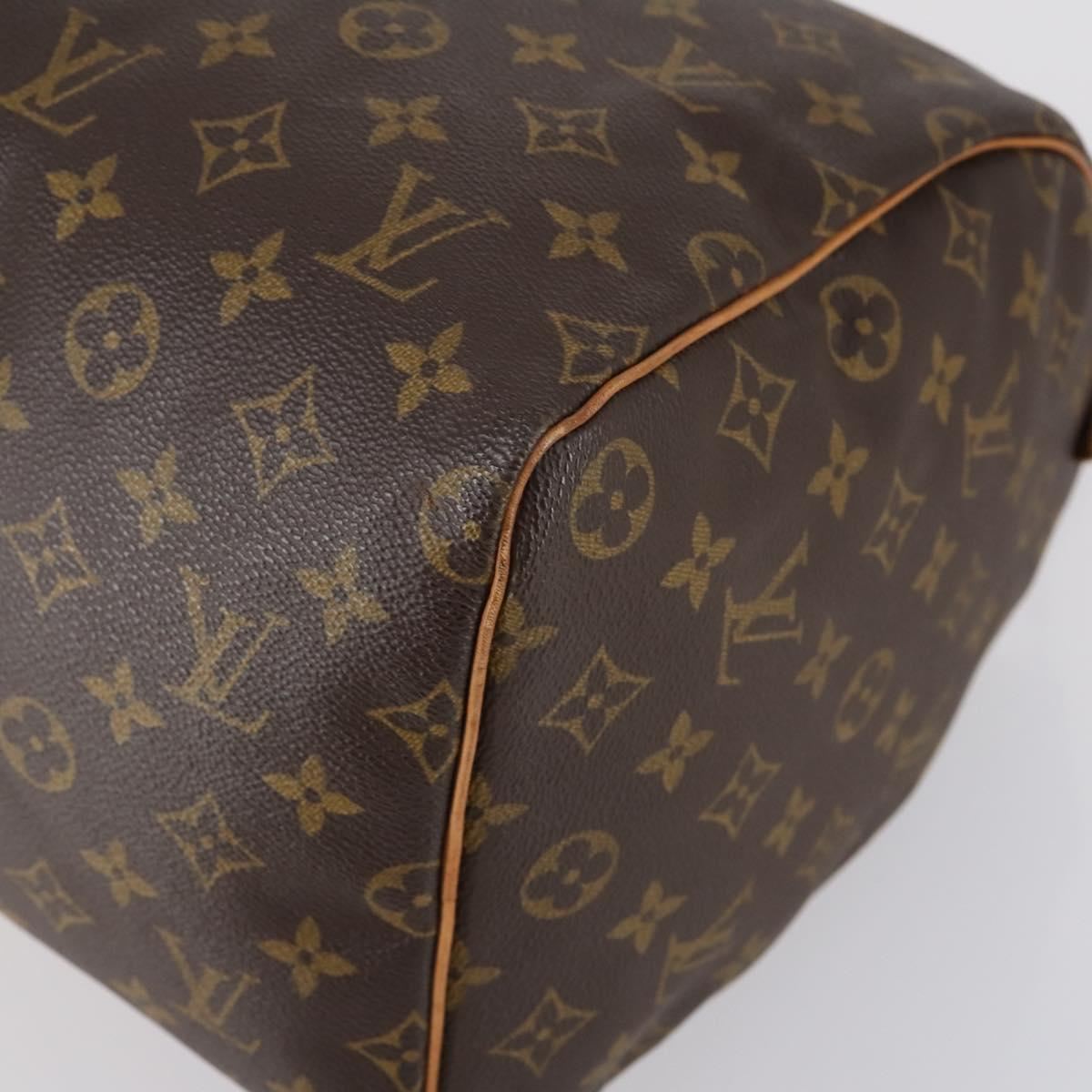LOUIS VUITTON Monogram Speedy 40 Hand Bag M41522 LV Auth yk19765A