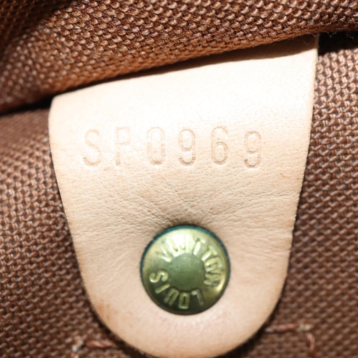 LOUIS VUITTON Monogram Speedy 40 Hand Bag M41522 LV Auth yk19765A