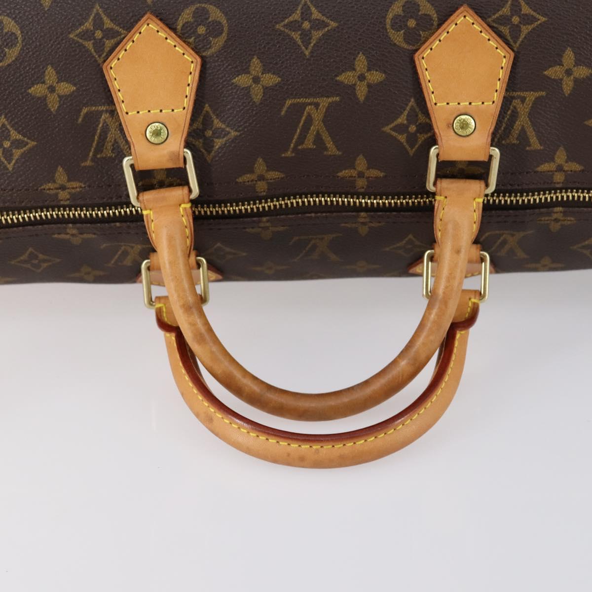 LOUIS VUITTON Monogram Speedy 40 Hand Bag M41522 LV Auth yk19765A