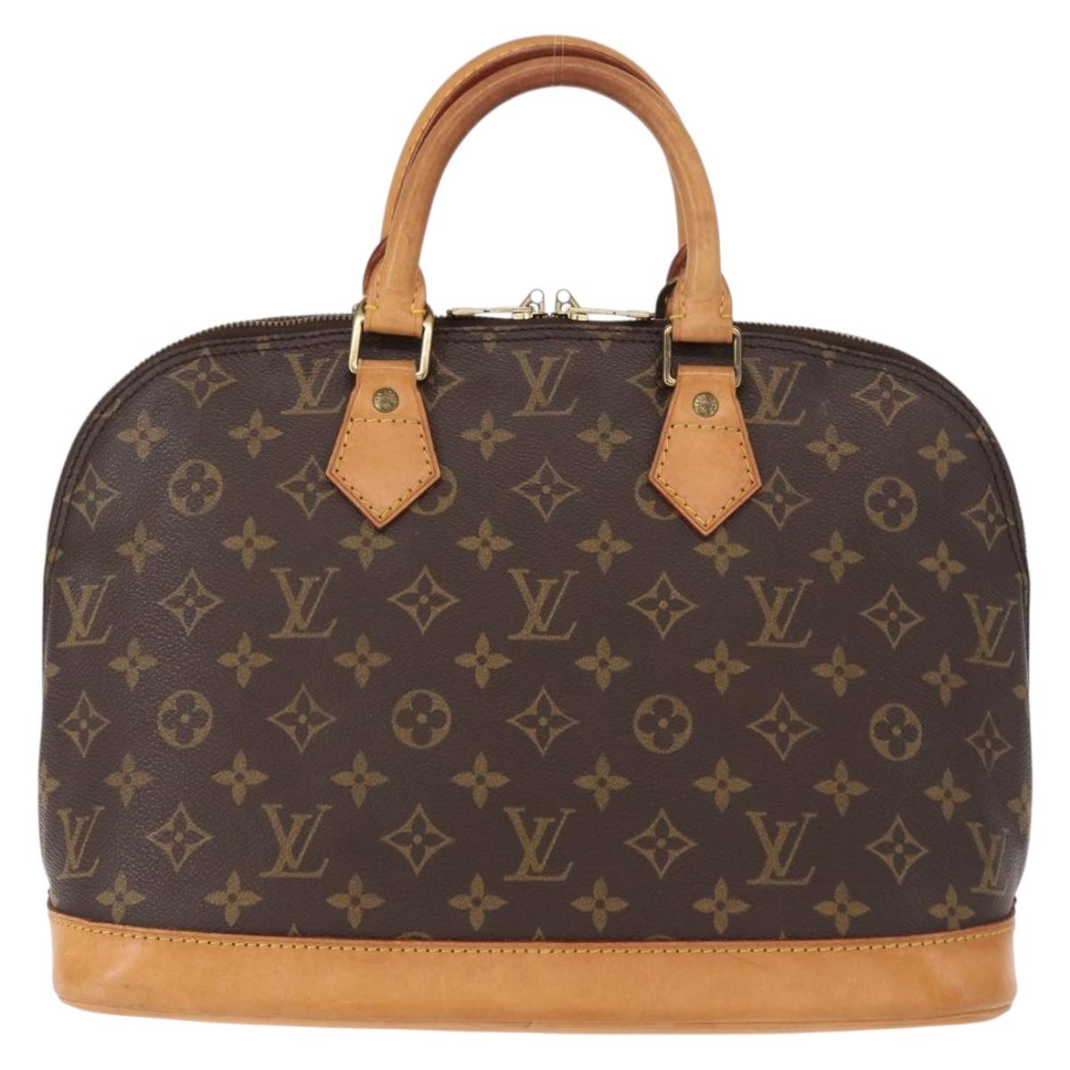 LOUIS VUITTON Monogram Alma Hand Bag M51130 LV Auth yk19766