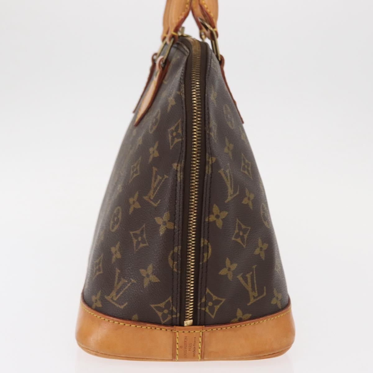LOUIS VUITTON Monogram Alma Hand Bag M51130 LV Auth yk19766