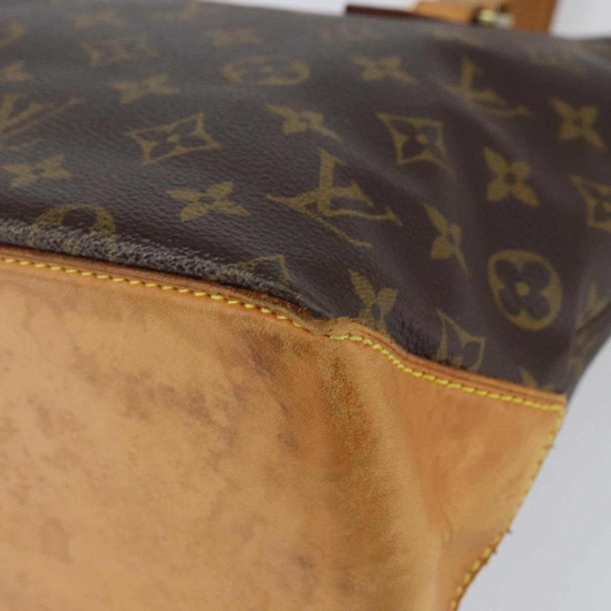 LOUIS VUITTON Monogram Cabas Piano Tote Bag M51148 LV Auth yk19770