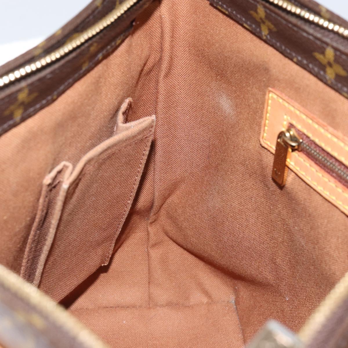 LOUIS VUITTON Monogram Cabas Piano Tote Bag M51148 LV Auth yk19770