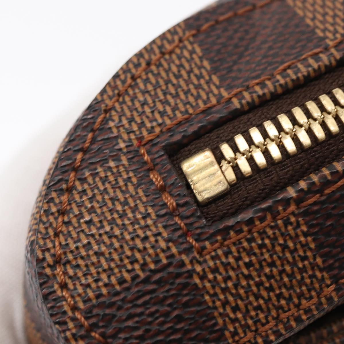 LOUIS VUITTON Damier Ebene Geronimos Shoulder Bag N51994 LV Auth yk19788