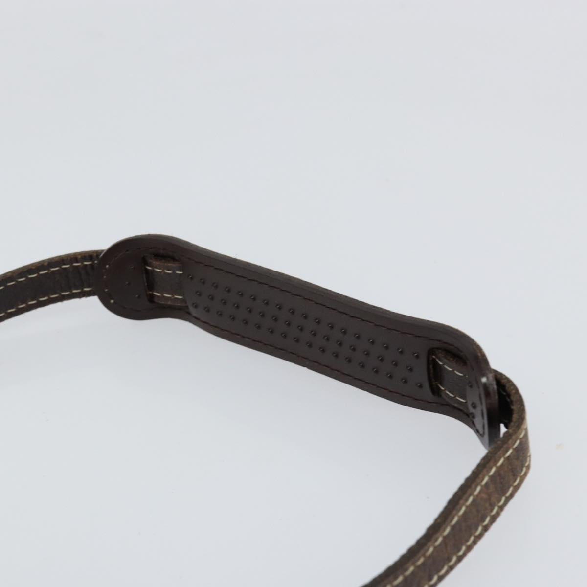 LOUIS VUITTON Monogram Mini Lin Danube Shoulder Bag Ebene M95228 LV Auth yk19789