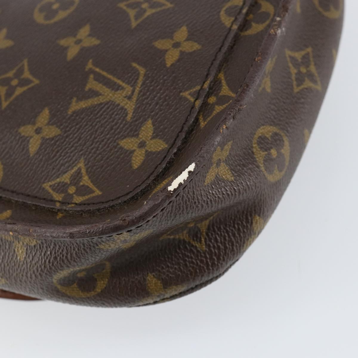 LOUIS VUITTON Monogram Saint Cloud MM Shoulder Bag M51243 LV Auth yk19803