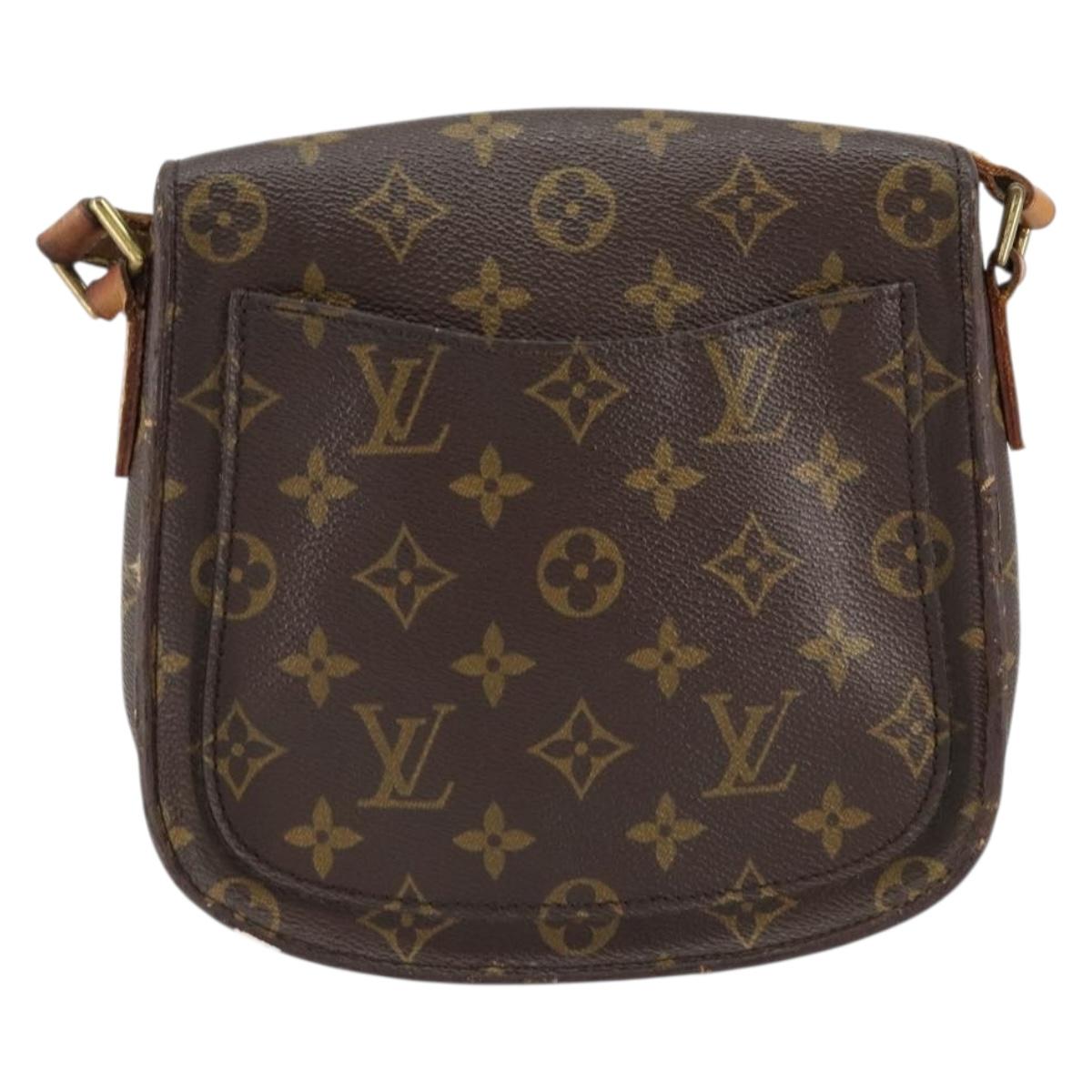 LOUIS VUITTON Monogram Saint Cloud MM Shoulder Bag M51243 LV Auth yk19803