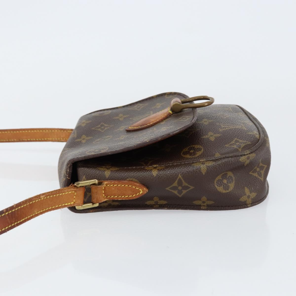 LOUIS VUITTON Monogram Saint Cloud MM Shoulder Bag M51243 LV Auth yk19803