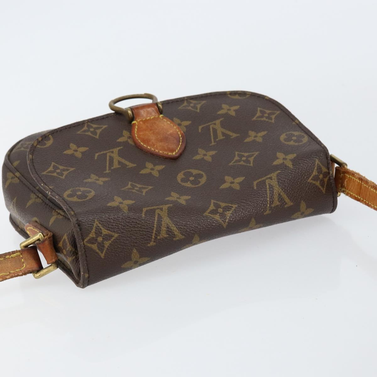LOUIS VUITTON Monogram Saint Cloud MM Shoulder Bag M51243 LV Auth yk19803