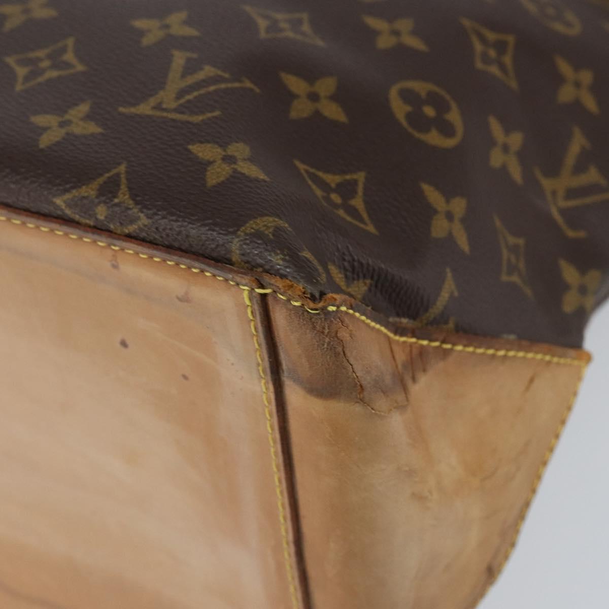 LOUIS VUITTON Monogram Cabas Mezzo Tote Bag M51151 LV Auth yk19804