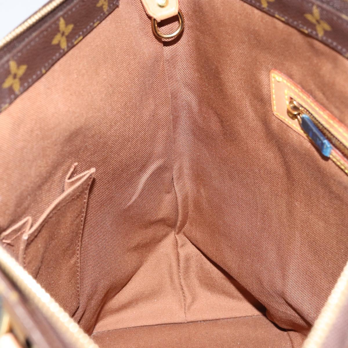 LOUIS VUITTON Monogram Cabas Mezzo Tote Bag M51151 LV Auth yk19804