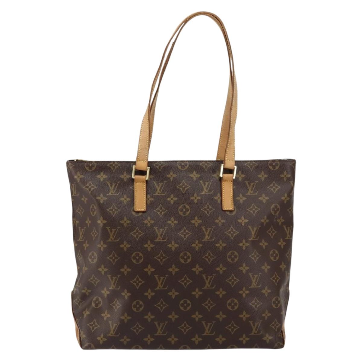 LOUIS VUITTON Monogram Cabas Mezzo Tote Bag M51151 LV Auth yk19804