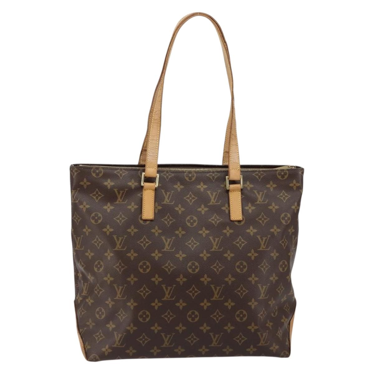 LOUIS VUITTON Monogram Cabas Mezzo Tote Bag M51151 LV Auth yk19804