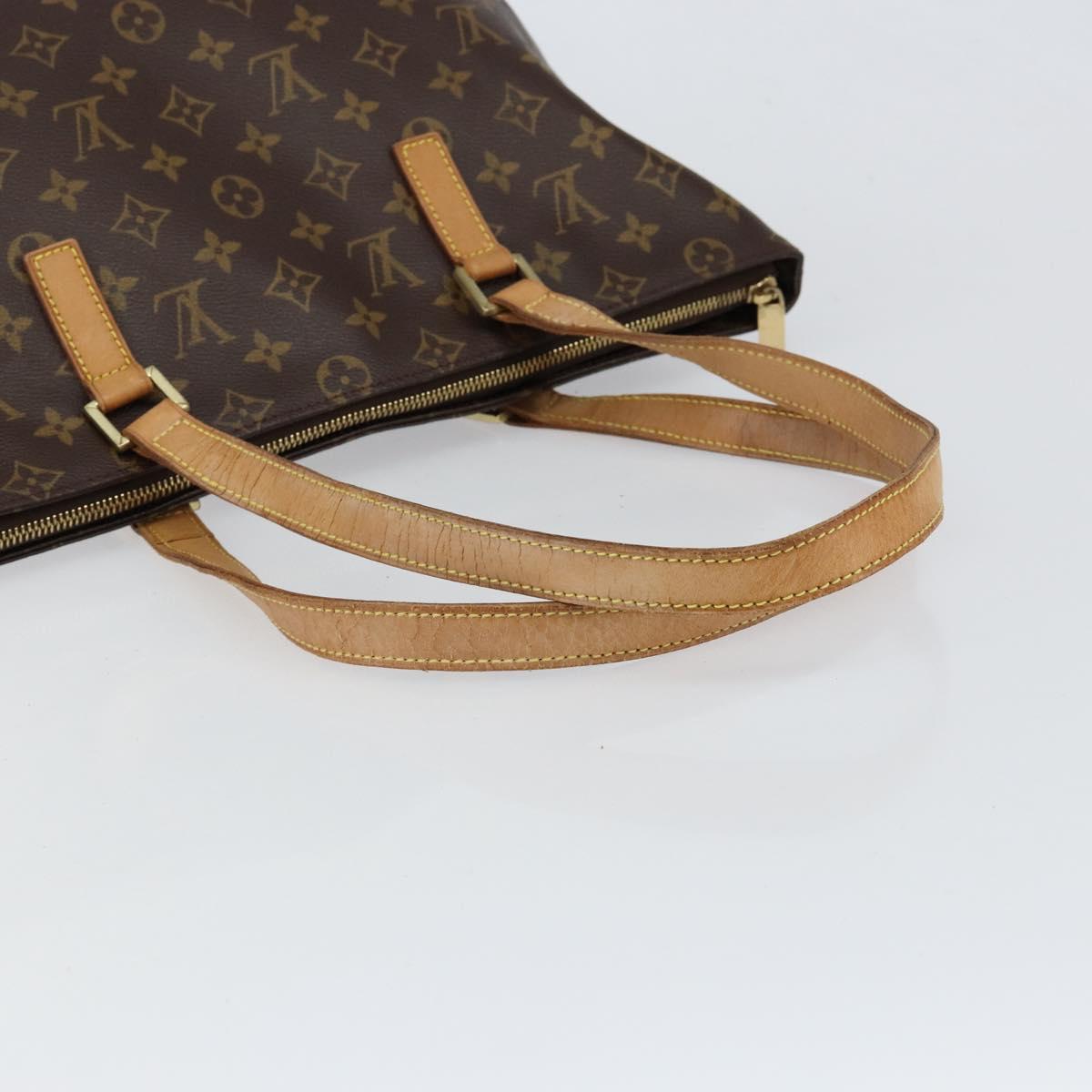 LOUIS VUITTON Monogram Cabas Mezzo Tote Bag M51151 LV Auth yk19804