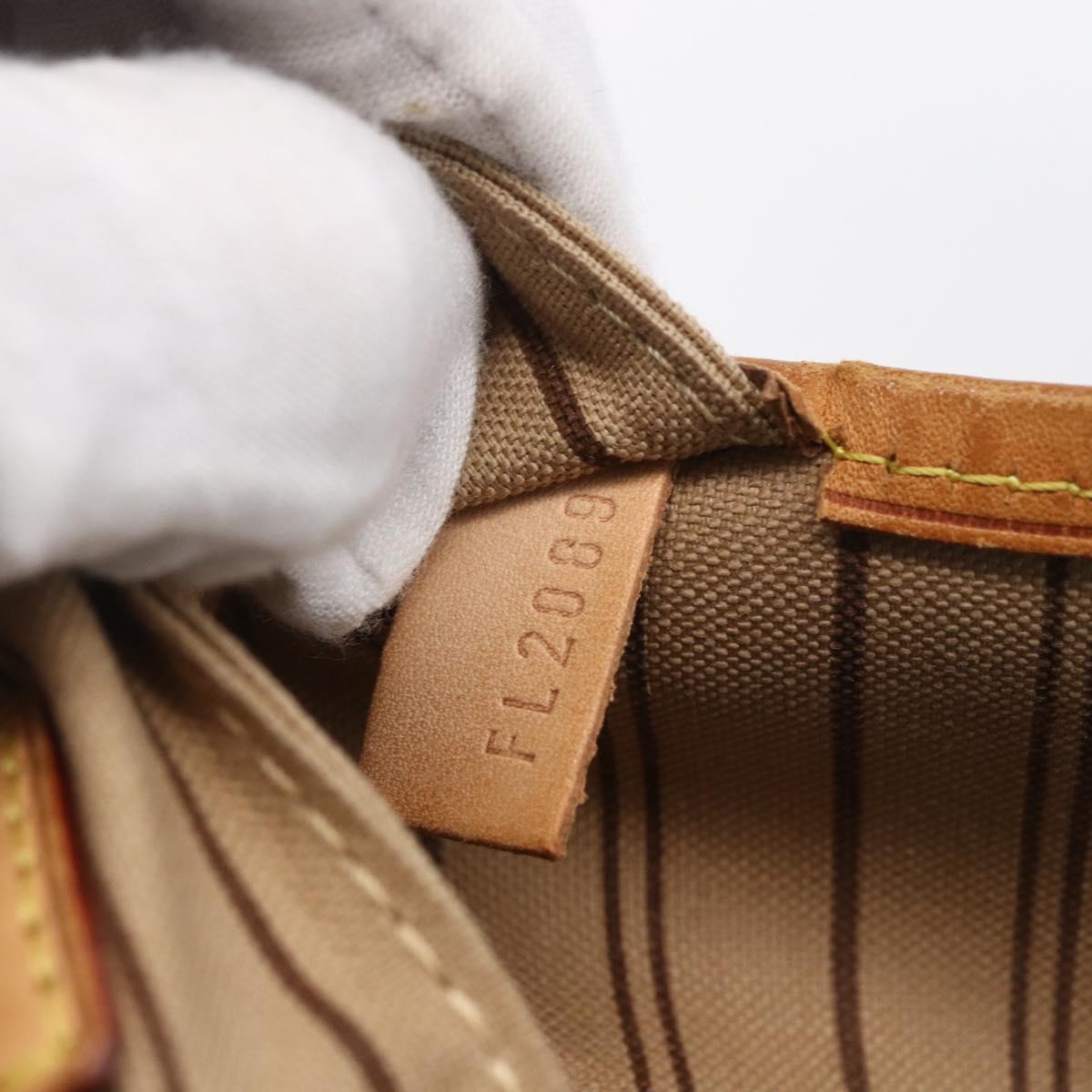 LOUIS VUITTON Monogram Neverfull GM Tote Bag M40157 LV Auth yk19809