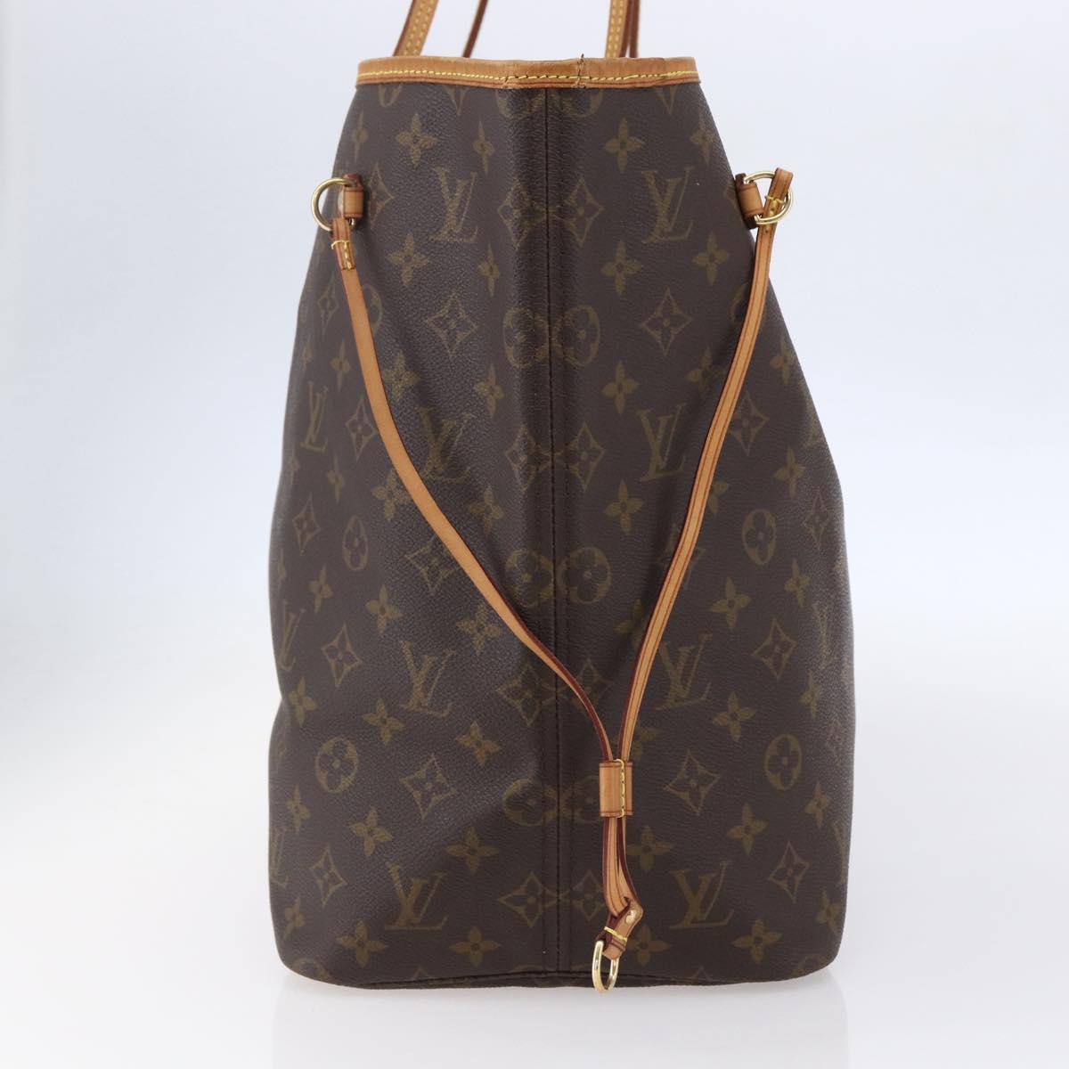 LOUIS VUITTON Monogram Neverfull GM Tote Bag M40157 LV Auth yk19809