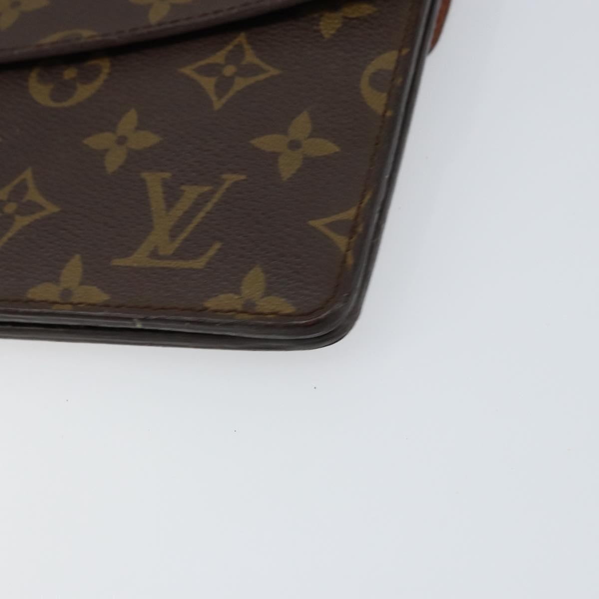 LOUIS VUITTON Monogram Double Rabat Shoulder Bag M51815 LV Auth yk19818