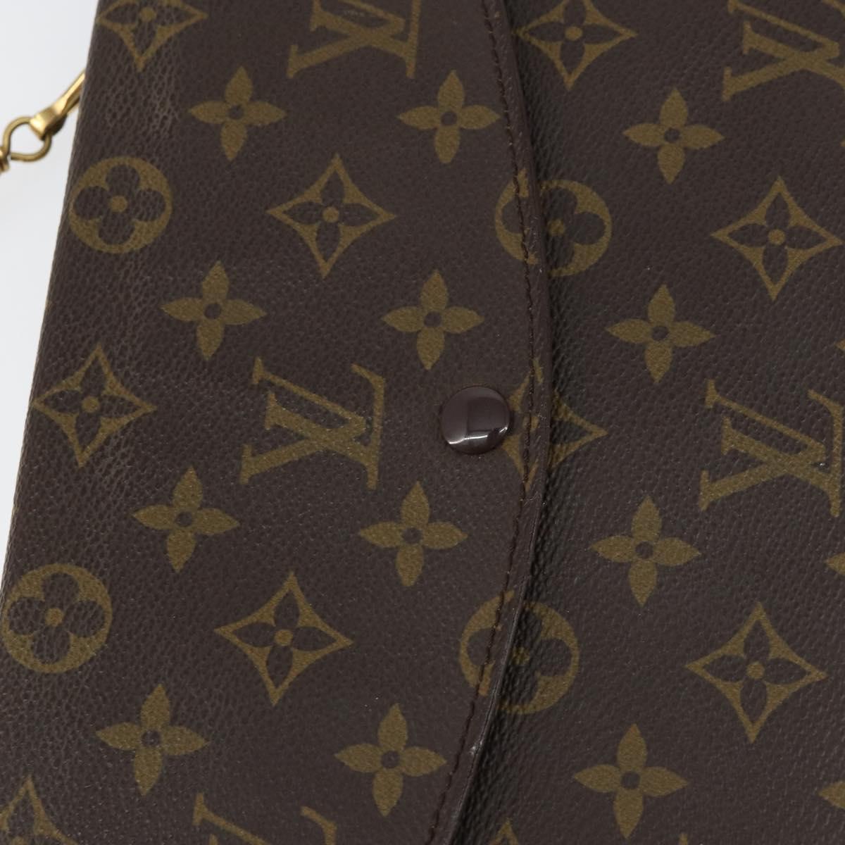 LOUIS VUITTON Monogram Double Rabat Shoulder Bag M51815 LV Auth yk19818