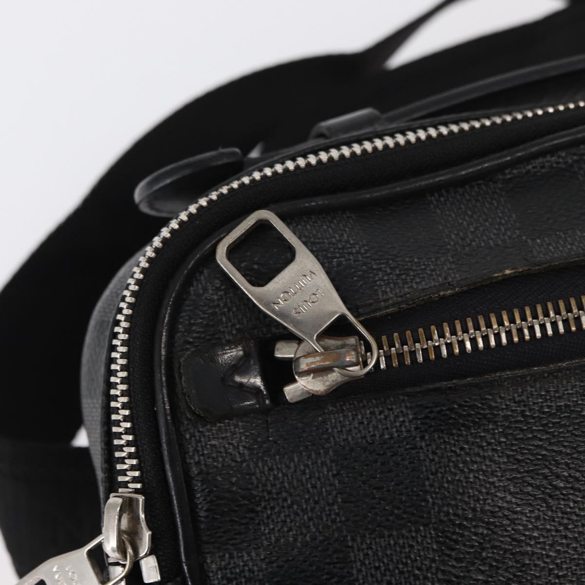 LOUIS VUITTON Damier Graphite Ambreil Shoulder Bag N41289 LV Auth yk19819