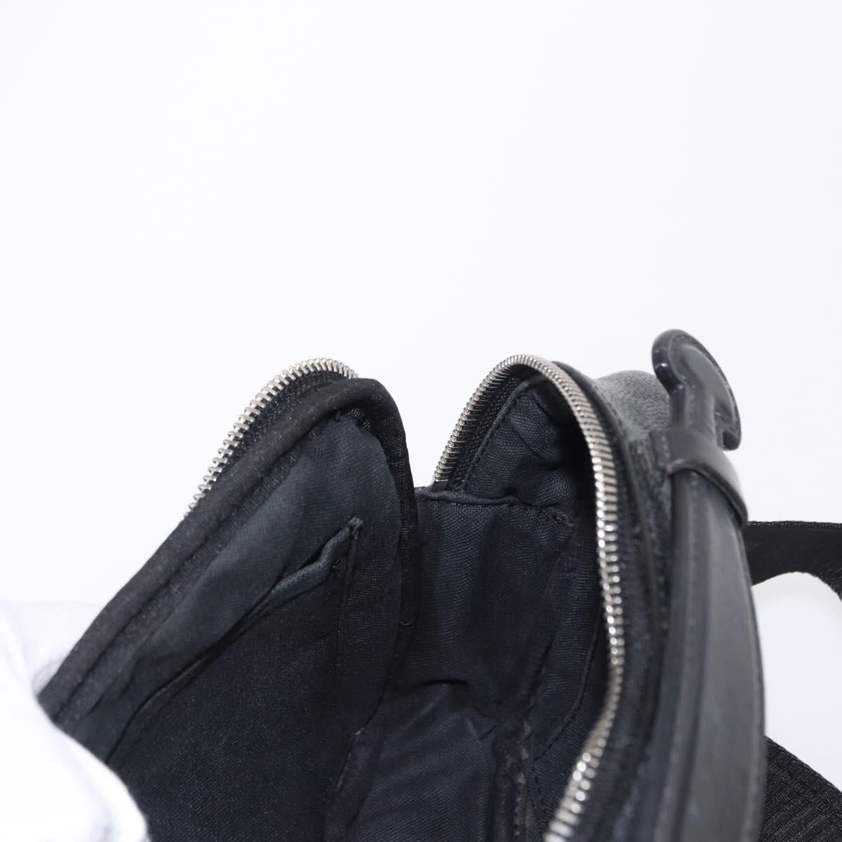 LOUIS VUITTON Damier Graphite Ambreil Shoulder Bag N41289 LV Auth yk19819