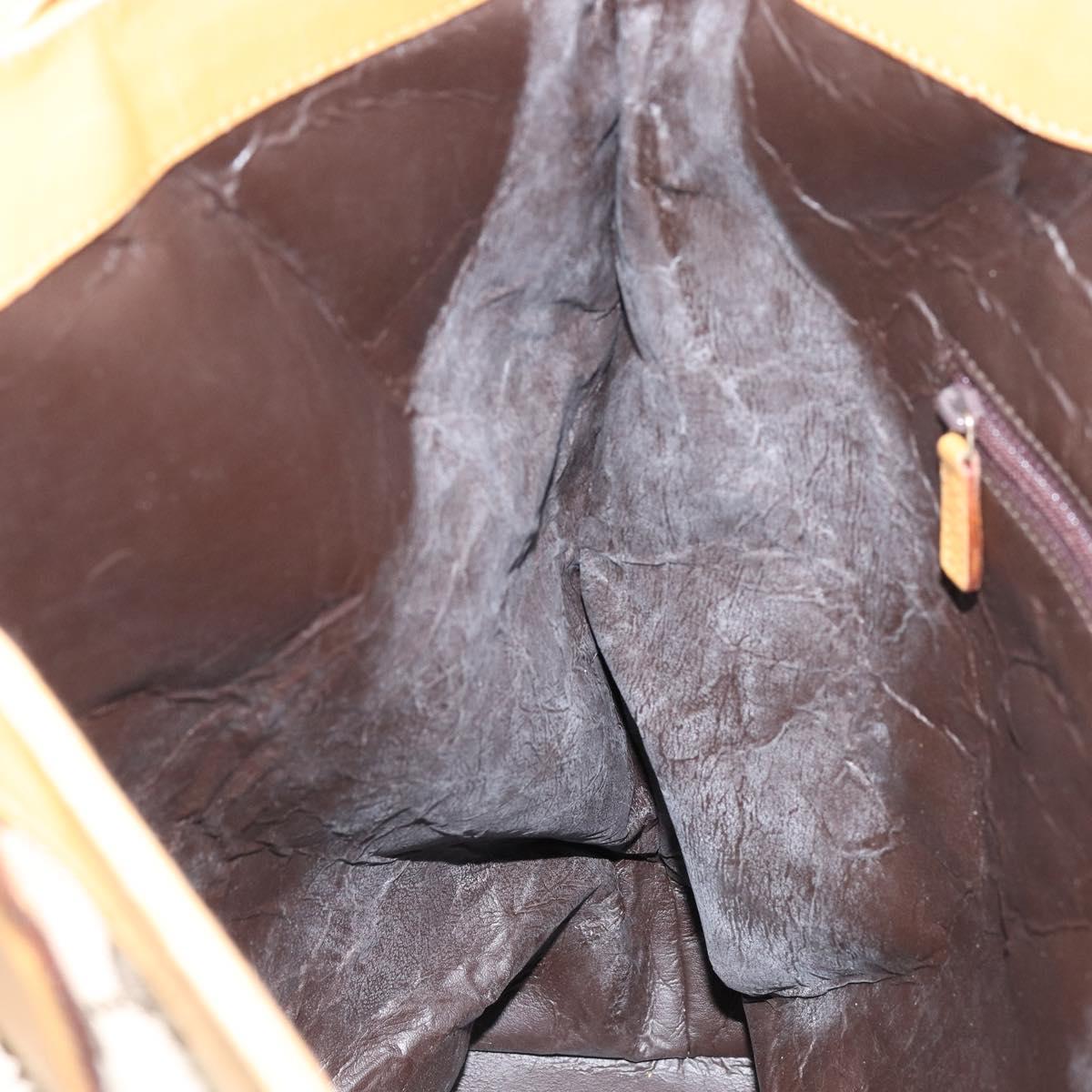 GUCCI GG Canvas Sherry Line Hand Bag Beige Red 002 1093 3444 Auth yk19823