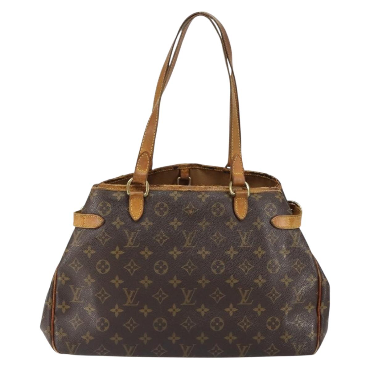 LOUIS VUITTON Monogram Batignolles Horizontal Tote Bag M51154 LV Auth yk19826
