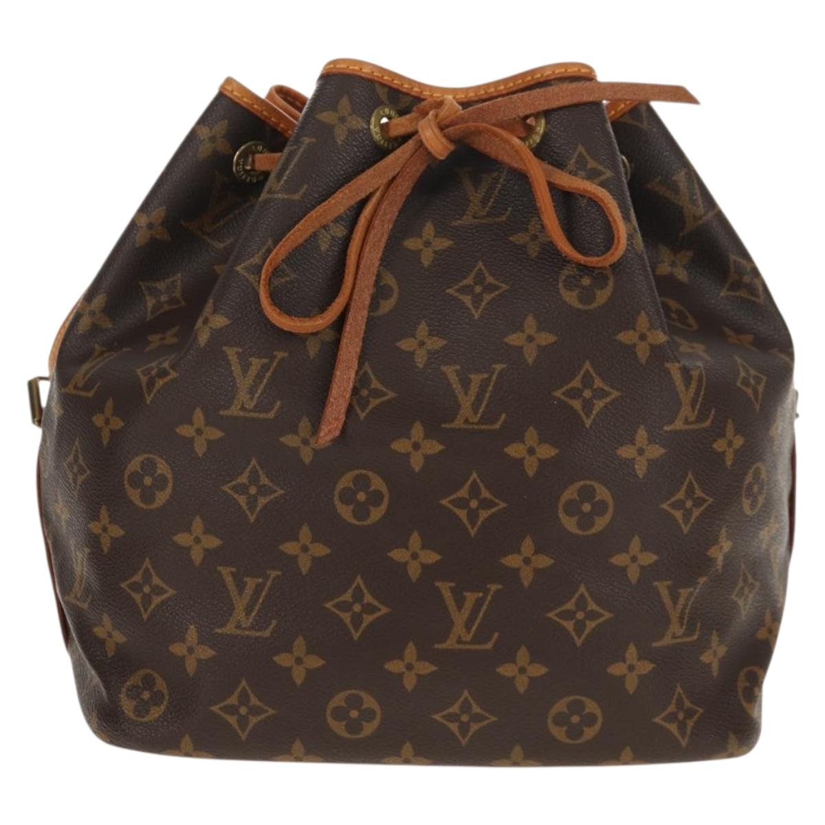 LOUIS VUITTON Monogram Petit Noe Shoulder Bag M42226 LV Auth yk19830V