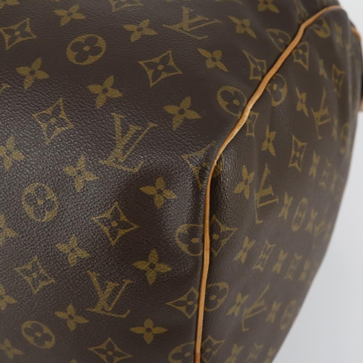 LOUIS VUITTON Monogram Keepall 55 Boston Bag M41424 LV Auth yk19832V