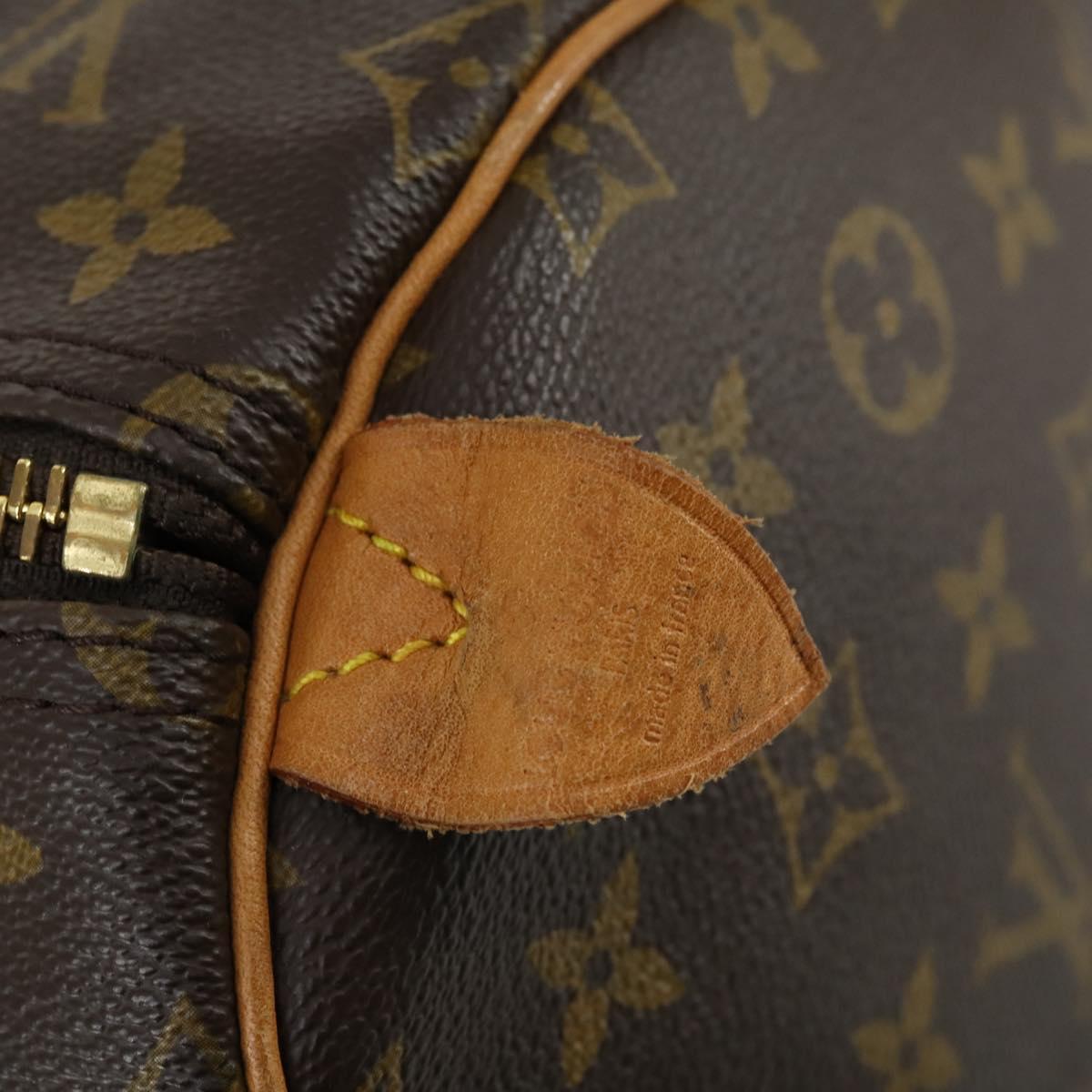 LOUIS VUITTON Monogram Keepall 55 Boston Bag M41424 LV Auth yk19832V