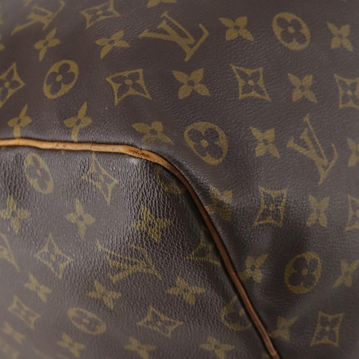 LOUIS VUITTON Monogram Keepall 60 Boston Bag M41422 LV Auth yk19835