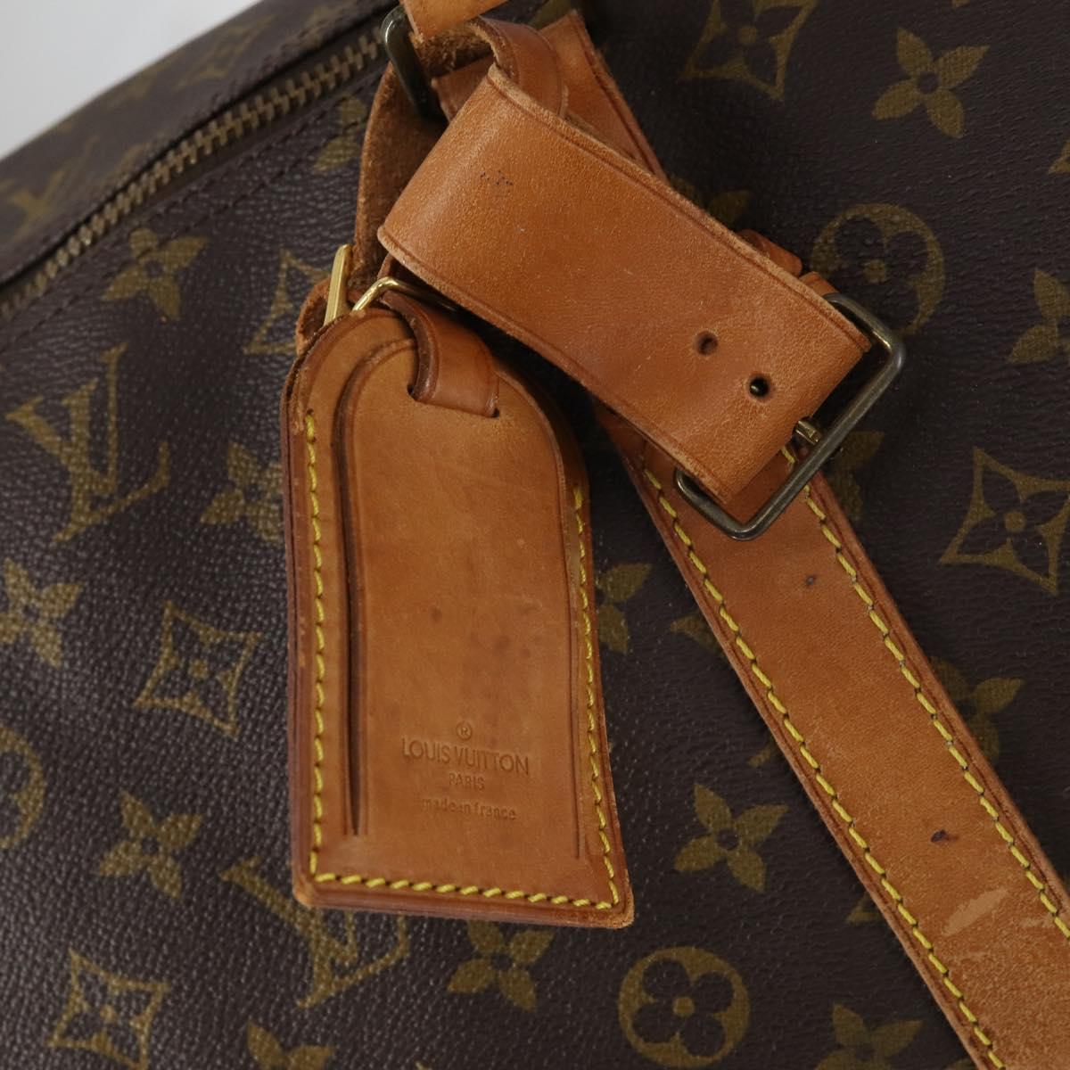 LOUIS VUITTON Monogram Keepall 60 Boston Bag M41422 LV Auth yk19835