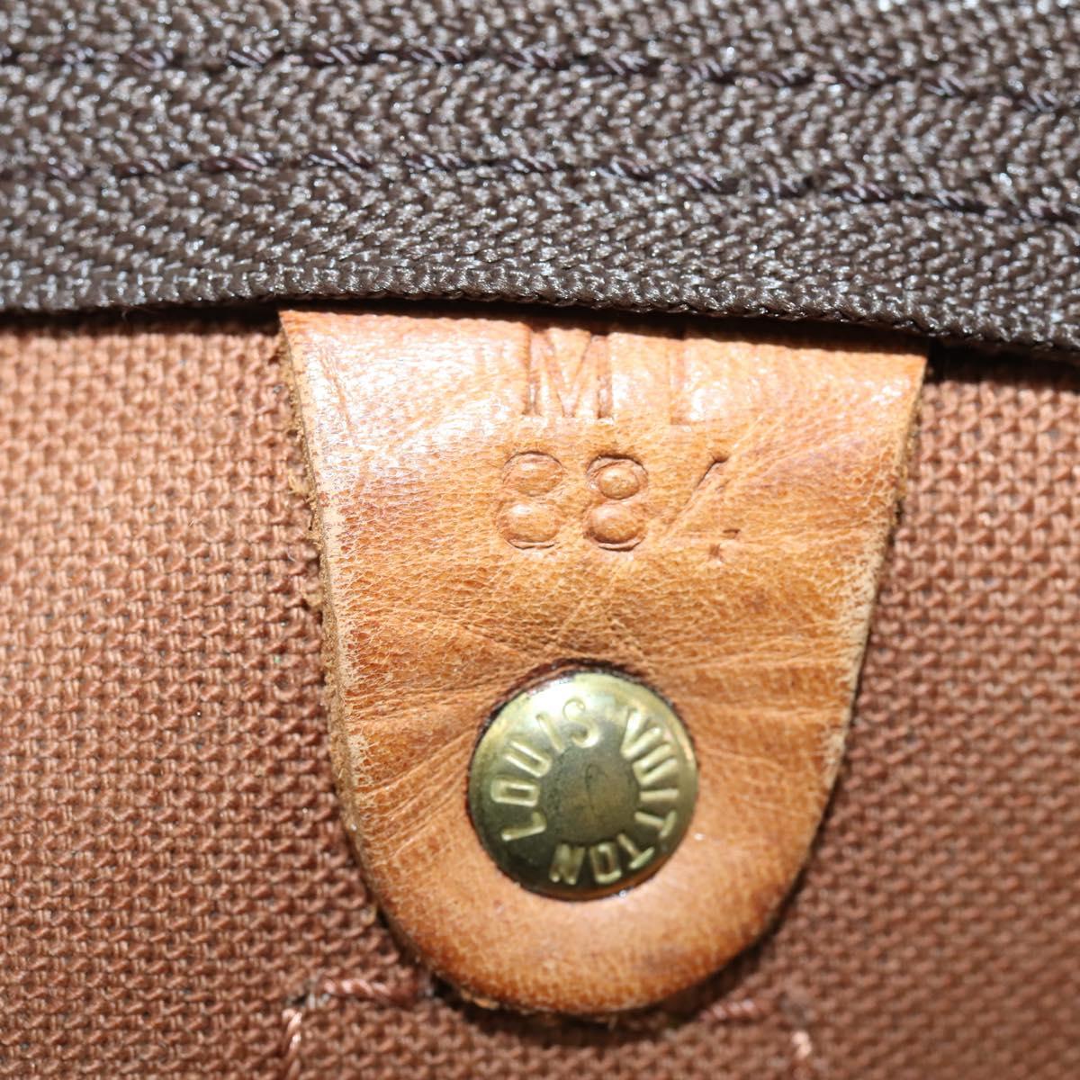 LOUIS VUITTON Monogram Keepall 60 Boston Bag M41422 LV Auth yk19835