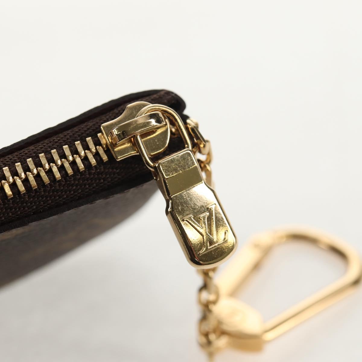 LOUIS VUITTON Monogram Pochette Cles Coin Purse M60033 LV Auth yk19849V
