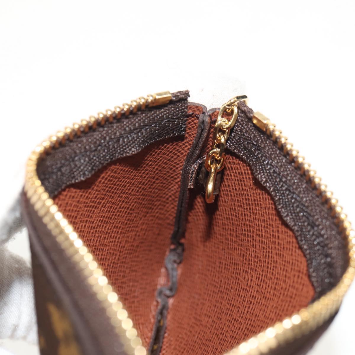 LOUIS VUITTON Monogram Pochette Cles Coin Purse M60033 LV Auth yk19849A